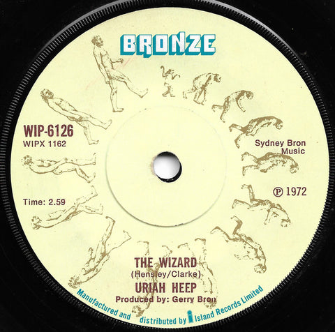 Uriah Heep-The Wizard PROMO Only Issue 7"