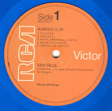 Vangelis ‎– Albedo 0.39 TRANSPARENT BLUE COLOURED VINYL 180 GRAM LP