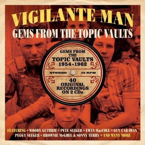 Vigilante Man Gems From The Topic Vaults 1954-1962 2 x CD SET (NOT NOW)