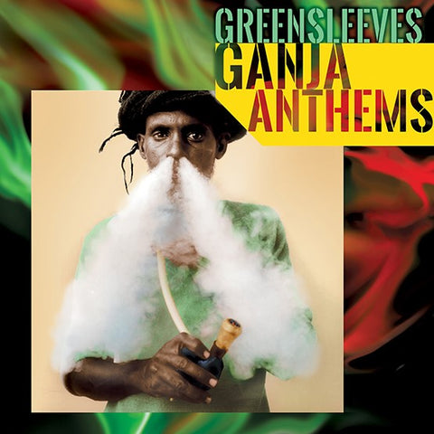 GREENSLEEVES GANJA ANTHEMS - GREEN COLOURED VINYL LP (RSD22)