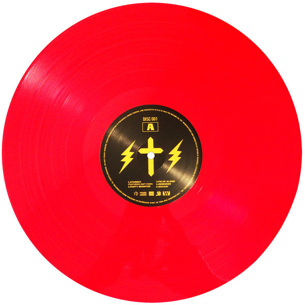 The Weeknd ‎– Starboy 2 x TRANSLUCENT RED COLOURED VINYL LP SET