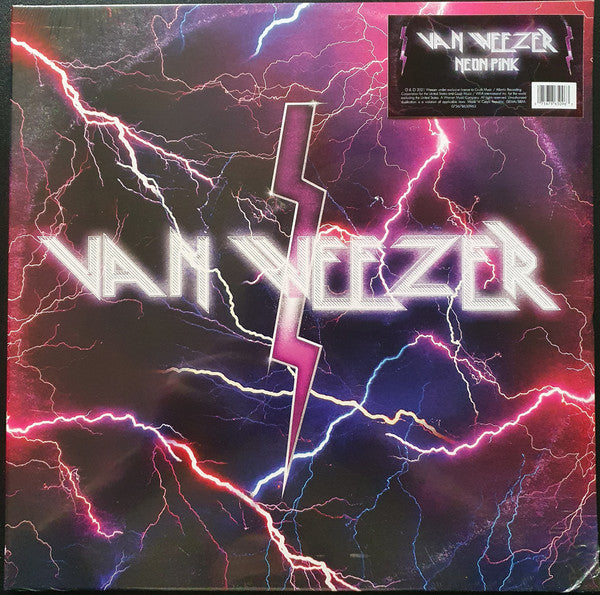 Weezer ‎– Van Weezer NEON PINK COLOURED VINYL LP