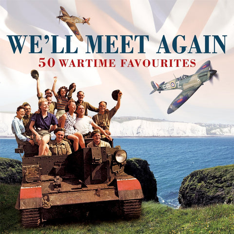 We'll Meet Again : 50 Wartime Favourites Various 2 x CD SET (NOT NOW)