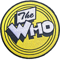 THE WHO PATCH: YELLOW CIRCLE WHOPAT09