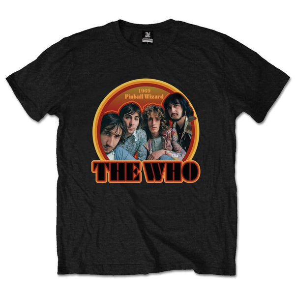 THE WHO T-SHIRT: 1969 PINBALL WIZARD SMALL (RP) WHOTEEP17MB01