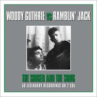 Woody Guthrie Vs Ramblin' Jack The Singer And The Song 2 x CD SET (NOT NOW)