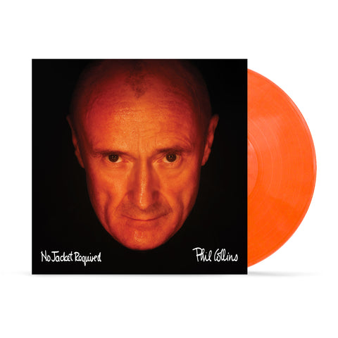 Phil Collins No Jacket Required ORANGE COLOURED VINYL LP