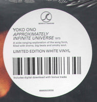 Yoko Ono With Plastic Ono Band ‎– Approximately Infinite Universe 2 x WHITE COLOURED VINYL LP SET