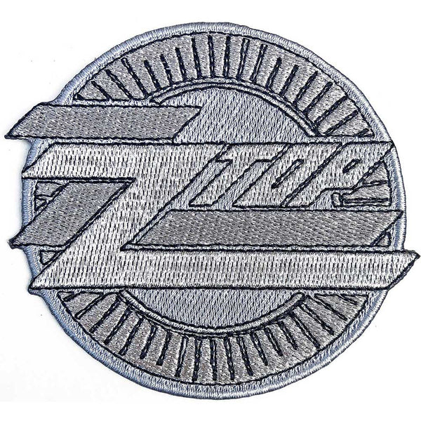 ZZ TOP PATCH: METALLIC LOGO ZZPAT02