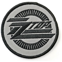 ZZ TOP PATCH: CIRCLE LOGO ZZPAT01