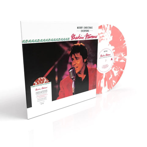 Shakin' Stevens – Merry Christmas Everyone RED & WHITE MARBLED COLOURED VINYL LP