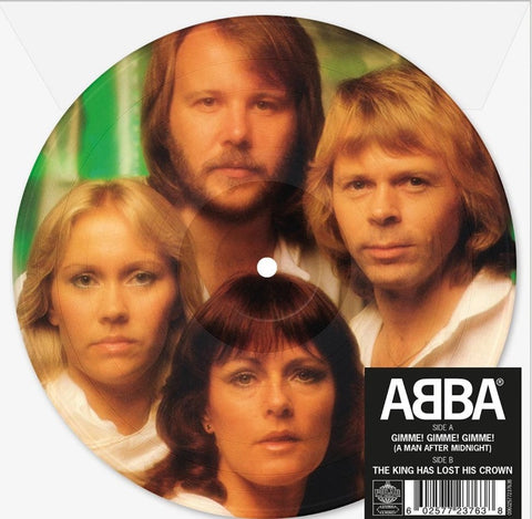 Abba Gimme! Gimme! Gimme! (A Man After Midnight) 7" PICTURE DISC (UNIVERSAL)