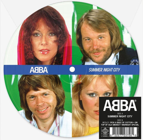Abba Summer Night City 7" PICTURE DISC (UNIVERSAL)