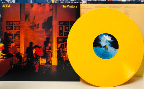 Abba The Visitors YELLOW COLOURED VINYL LP