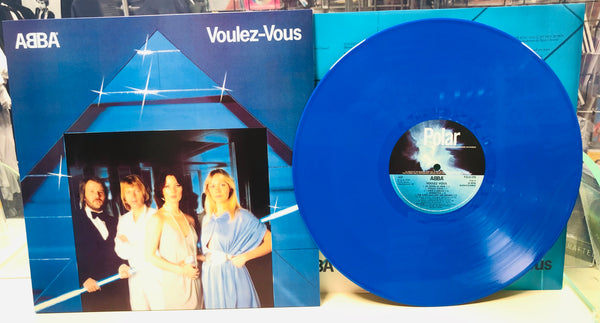 Abba Voulez-Vous BLUE COLOURED VINYL LP