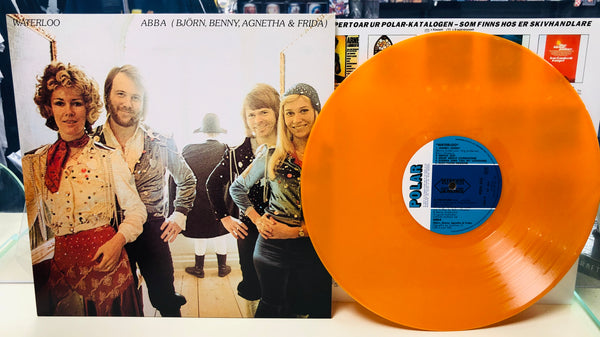 Abba Waterloo ORANGE COLOURED VINYL LP