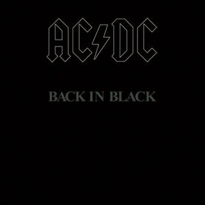 acdc back in black LP (SONY)