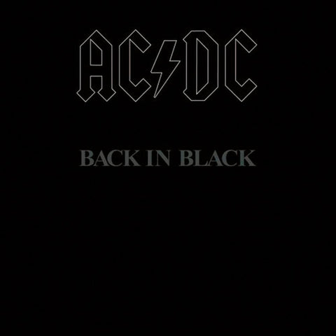 acdc back in black LP (SONY)