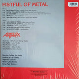 Anthrax ‎– Fistful Of Metal BLACK & MAGENTA SPLATTER COLOURED VINYL LP