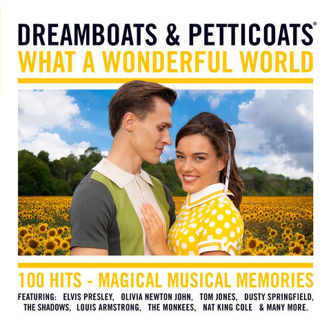 Dreamboats & Petticoats - What A Wonderful World - Various - 4 x CD SET