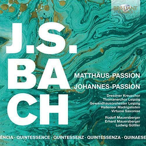 J.S. Bach Matthaus Passion, Johannes Passion 5 X CD SET