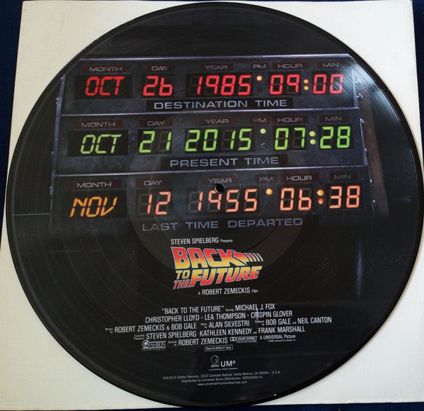 Back To The Future - PICTURE DISC VINYL LP (used)