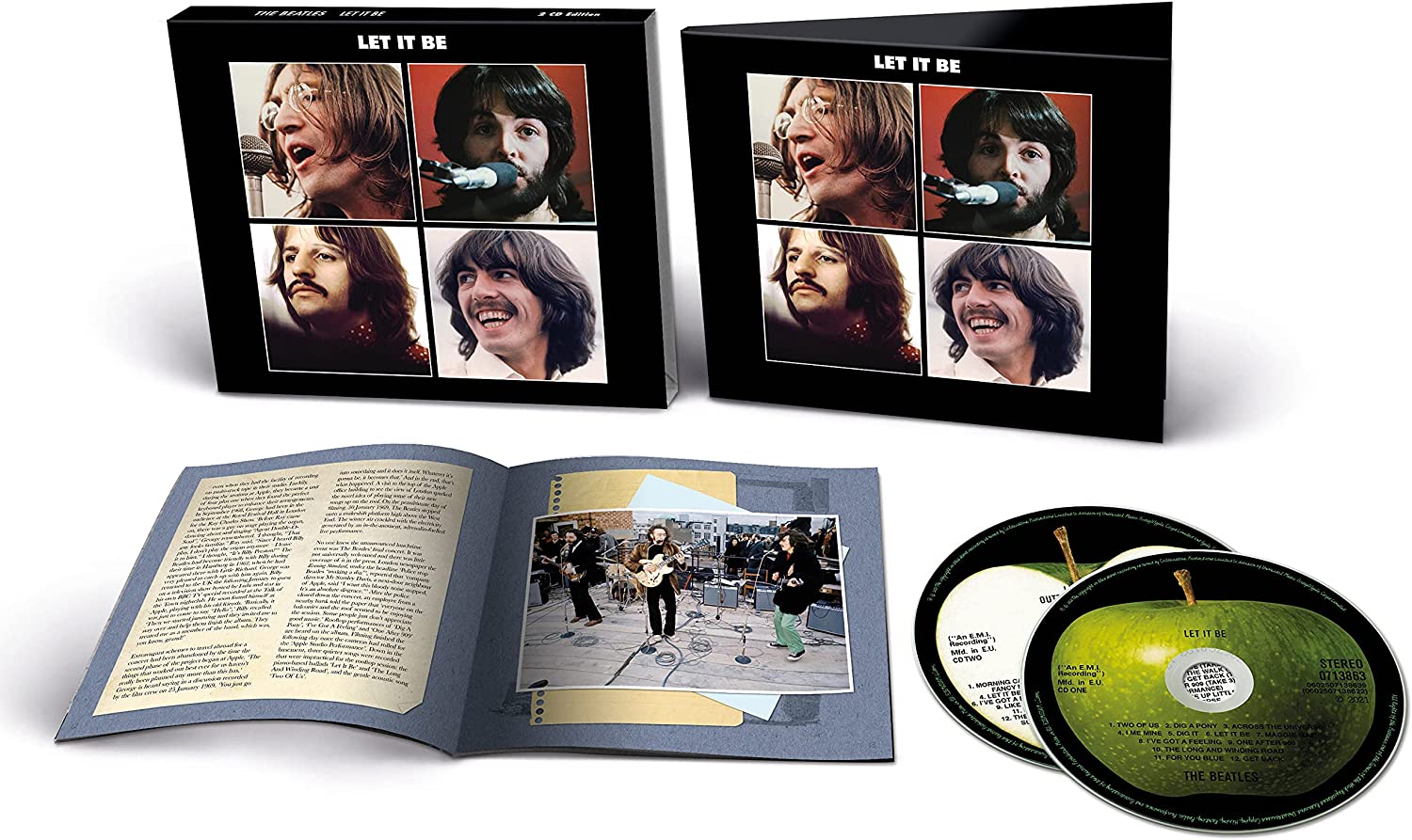 The Beatles Let It Be DELUXE 2 x CD SET (2021)