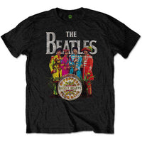 THE BEATLES T-SHIRT: SGT PEPPER XXL BT01MB05