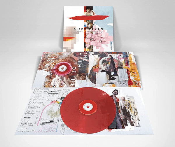 Biffy Clyro The Myth of The Happily Ever After RED COLOURED VINYL LP + CD