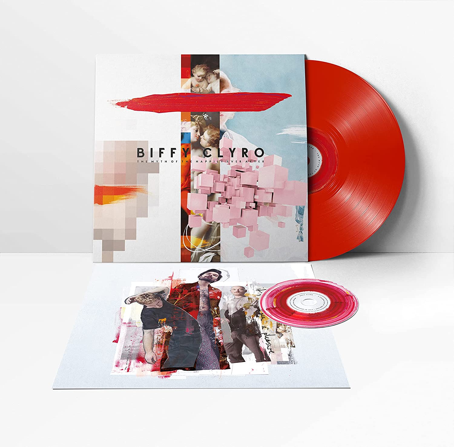 Biffy Clyro The Myth of The Happily Ever After RED COLOURED VINYL LP + CD