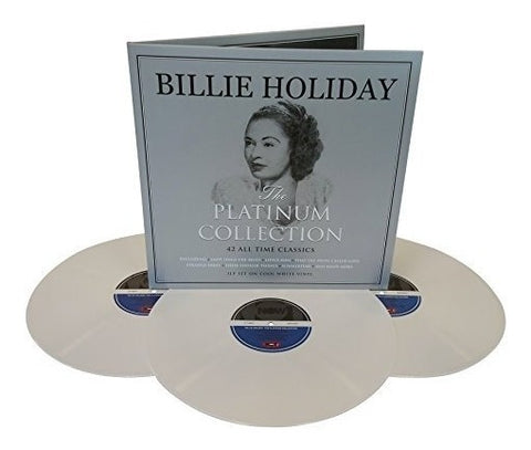 billie holiday the platinum collection 3 x WHITE VINYL LP SET (NOT NOW)