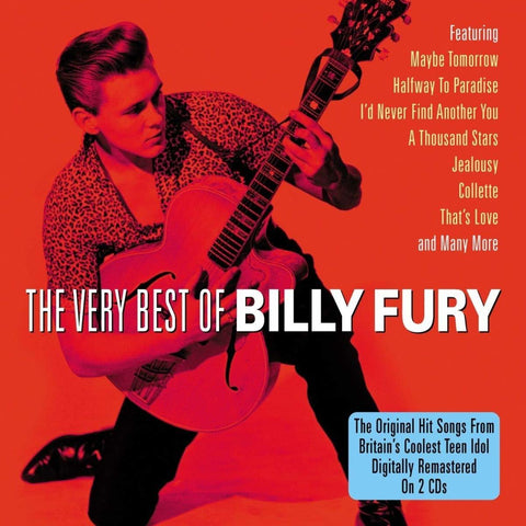 billy fury the very best of 2 x CD SET (NOT NOW)