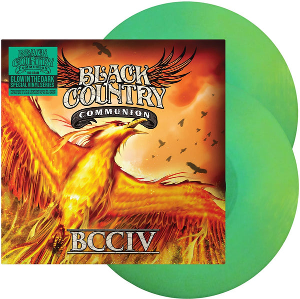 Black Country Communion – BCCIV - 2 x GLOW IN THE DARK COLOURED VINYL LP SET