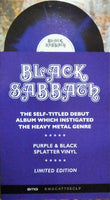 Black Sabbath – Black Sabbath - PURPLE & BLACK SPLATTER COLOURED VINYL LP