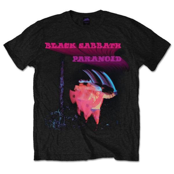 BLACK SABBATH T-SHIRT: PARANOID MOTION TRAILS SMALL BSTS14MB01