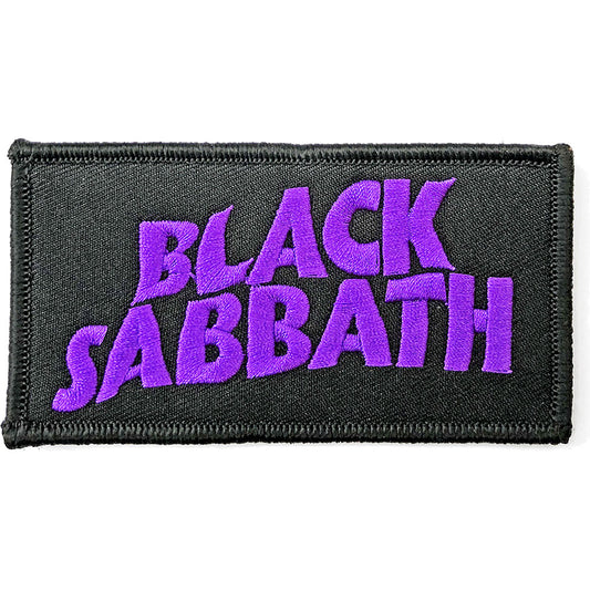 BLACK SABBATH PATCH: WAVY LOGO