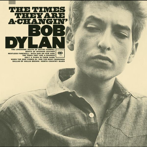 bob dylan the times they are a-changin' CD (SONY)