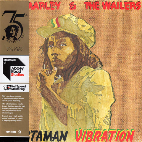 Bob Marley & The Wailers ‎– Rastaman Vibration VINYL LP