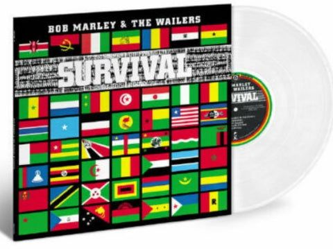 Bob Marley & The Wailers – Survival - CLEAR COLOURED VINYL 180 GRAM LP