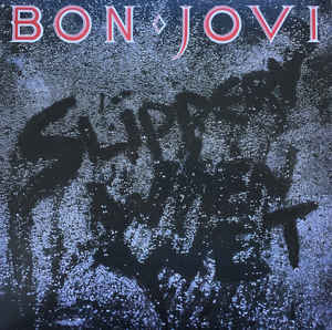 bon jovi slippery when wet LP (UNIVERSAL)