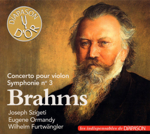 Brahms Concerto Pour Violon Symphonie No 3 CD