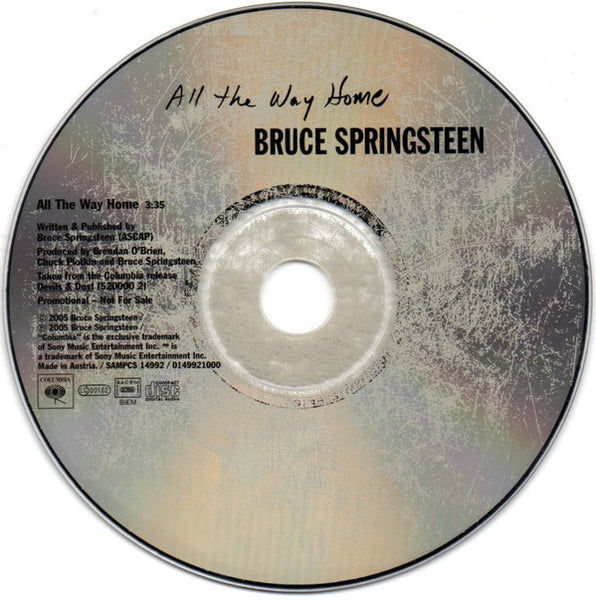 Bruce Springsteen ‎- All The Way Home - PROMO ONLY CD (used)