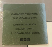 Cabaret Voltaire – The Crackdown - SILVER COLOURED VINYL LP