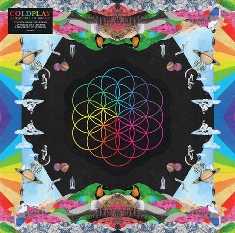 Coldplay ‎– A Head Full Of Dreams 2 x 180 GRAM VINYL LP SET