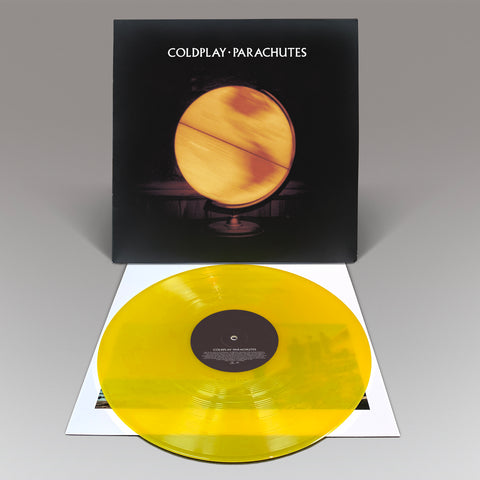 Coldplay Parachutes TRANSPARENT YELLOW COLOURED VINYL 180 GRAM LP
