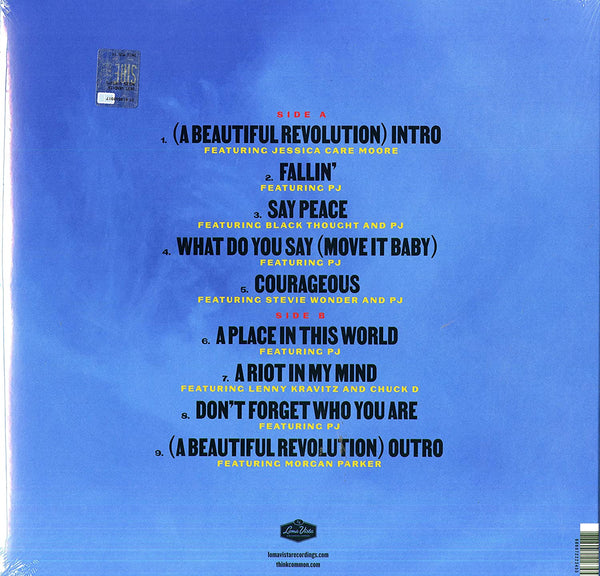 Common ‎– A Beautiful Revolution (Pt 1) - RED & BLUE SWIRL COLOURED VINYL LP