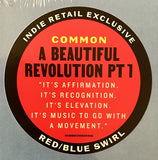 Common ‎– A Beautiful Revolution (Pt 1) - RED & BLUE SWIRL COLOURED VINYL LP