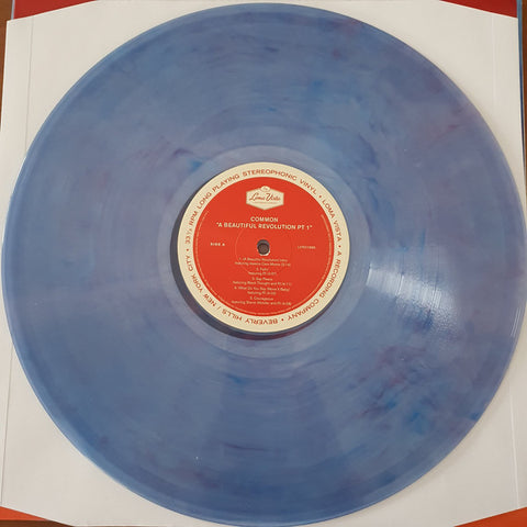 Common ‎– A Beautiful Revolution (Pt 1) - RED & BLUE SWIRL COLOURED VINYL LP