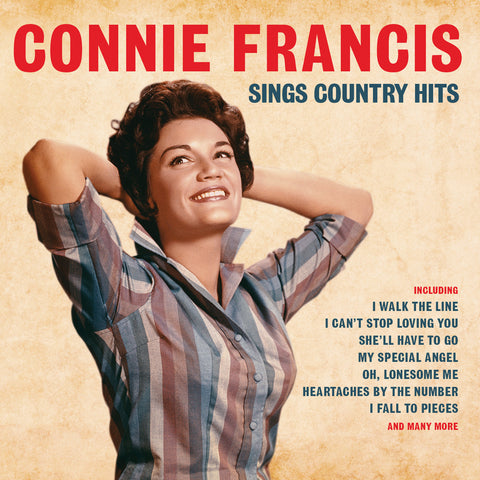 connie francis sings country hits 2 x CD SET (NOT NOW)