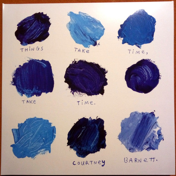 Courtney Barnett Things Take Time, Take Time INDIE EXCLUSIVE BLUE COLOURED VINYL LP